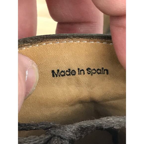 Magnanni Brown Leather Plain Toe Career Oxford Derby Dress Shoes Mens 11 12054 - Picture 14 of 14